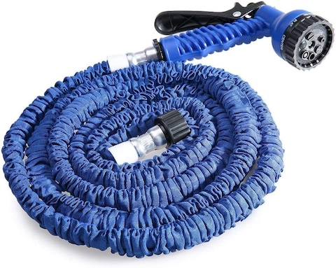 Generic Top 7 In 1 Spray Gun, 25-200Ft Expandable Garden Hose Latex Tube Magic Flexible Hose For Garden Car Plastic Hoses Tuinslang, 125Ft, Green