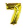 16" Gold Foil Number 7 Balloon
