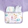 Milk&amp;Moo Friends Baby Diaper Changing Pad, 100% Turkish Cotton Baby Changing Pad, Folds into Compact Clutch Bag Shape, Portable Changing Pad for Travel, Changing Table Topper for Baby