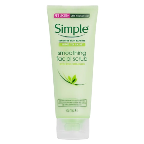 Simple Smoothing Facial Scrub 75ml