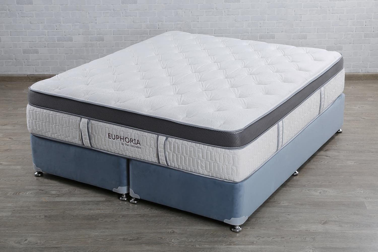 PAN Home Euphoria Euro Top Pocket Zone Gel Mattress-200X210