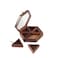 Star Cook India Craft Wooden Spice Box Masala Dani Box for Kitchen 6 Container Jars &amp; Spoon Masala Dabba Organizer Hexagon, Pack of 1, Brown, 90 Ml