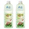 Earth Choice Wool And Delicates Wash Eucalyptus Fresh Liquid 1L Pack of 2
