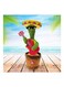 Electric Dancing Cactus Plant Stuffed Toy