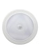 Generic Round Shape LED Pir Sensor Light For Cabinets White 9 X 9 X 3Centimeter