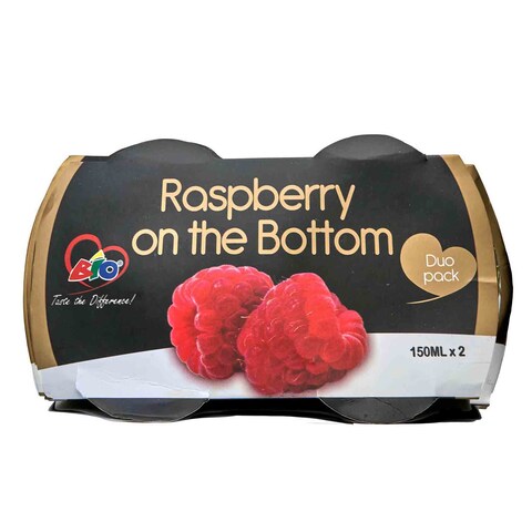 Bio Fob Raspberry Yogurt 150ml x Pack of 2