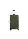 Giordano Trolley Bags 3 Pcs Set Softside Spinners, Green