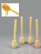 4pcs Wooden Honey Spoons