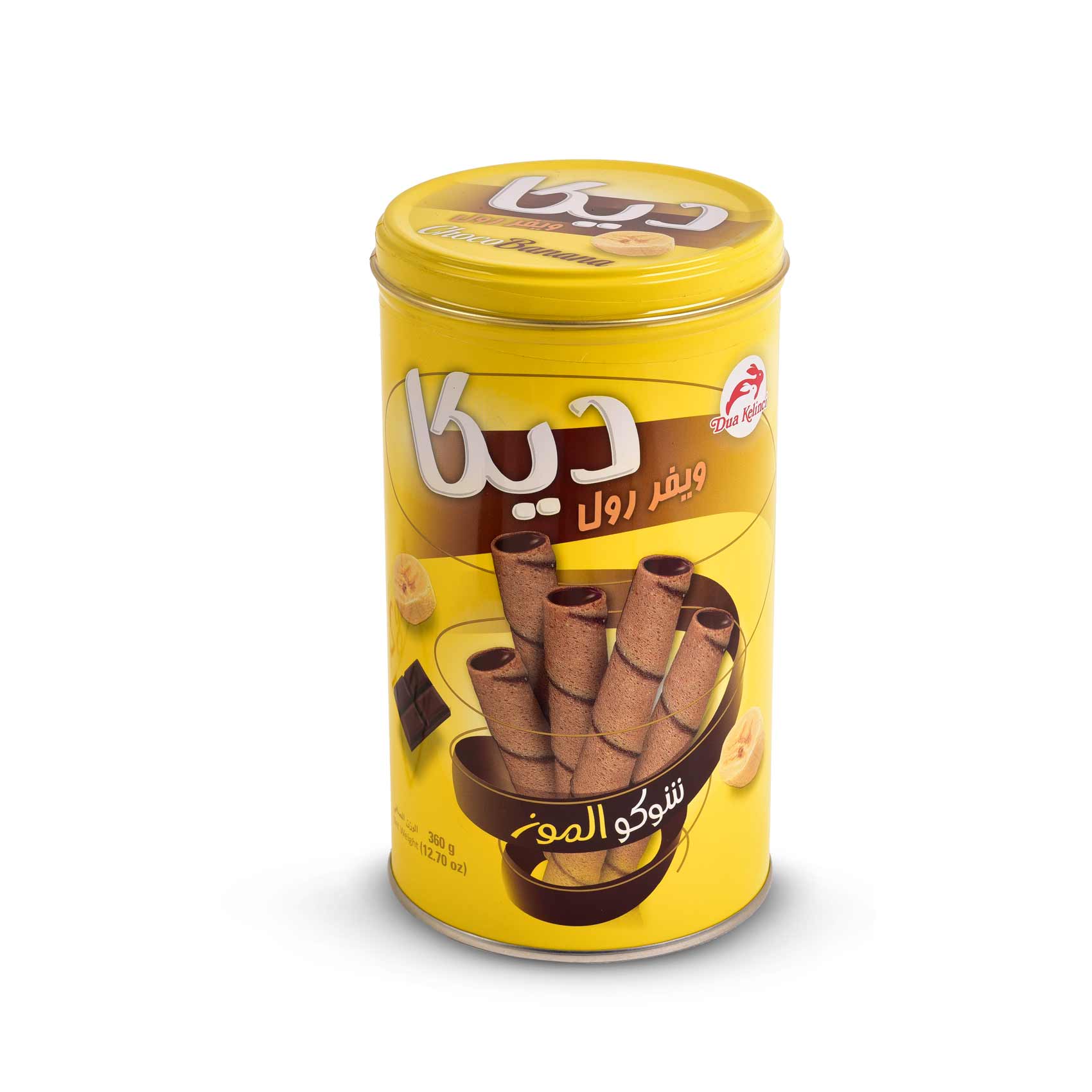 Deka Food Buy Deka Chocolate Banana Wafer Rolls 360g Online | Carrefour KSA
