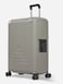 Eminent Vertica Hard Case Travel Bag Medium Luggage Trolley Polypropylene Lightweight Suitcase 4 Quiet Double Spinner Wheels With Tsa Lock B0006 Grey