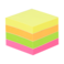 Deli Sticky Note 3x3 Neon