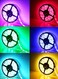 Voberry - 300 Led Flexible Light Strip With 44 Key Ir Remote Controller White 5Meter