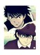 Metal Plate Of The Anime Captain Majid Poster Multicolour
