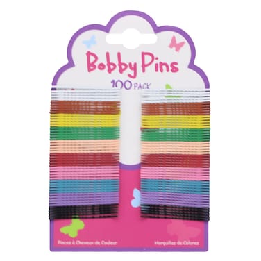 UNCLE BILLS BOBBY PINS COL 100PK