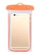 Generic - Travel Swimming Waterproof Bag Case Cover For 5.5 Inch Cell Phone Orange
