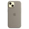 Apple Silicone Case Cover With MagSafe For iPhone 15 Clay
