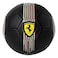 Scuderia Ferrari Lined Football Black Size 5