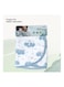 Moon Organic Burpy Cloth (8 Layer) Bunny Elephant And Blue