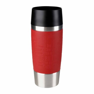 Tefal Travel Mug - 0.36L - Red/Silver