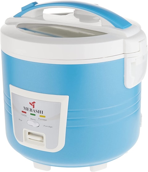 Mebashi Rice Cooker 2.2L, Me-Rc777, Blue