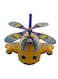 Child Toy Walking Push &amp; Pull Along Plane With Sound For Kids Yellow