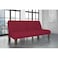 In House Maria 2 In 1 Sofabed Velvet Upholstered - Burgundy