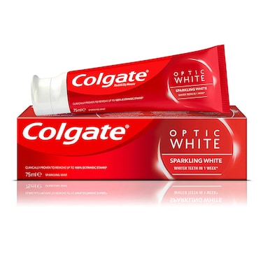 Colgate Optic White Sparkling White Whitening Toothpaste 75ml