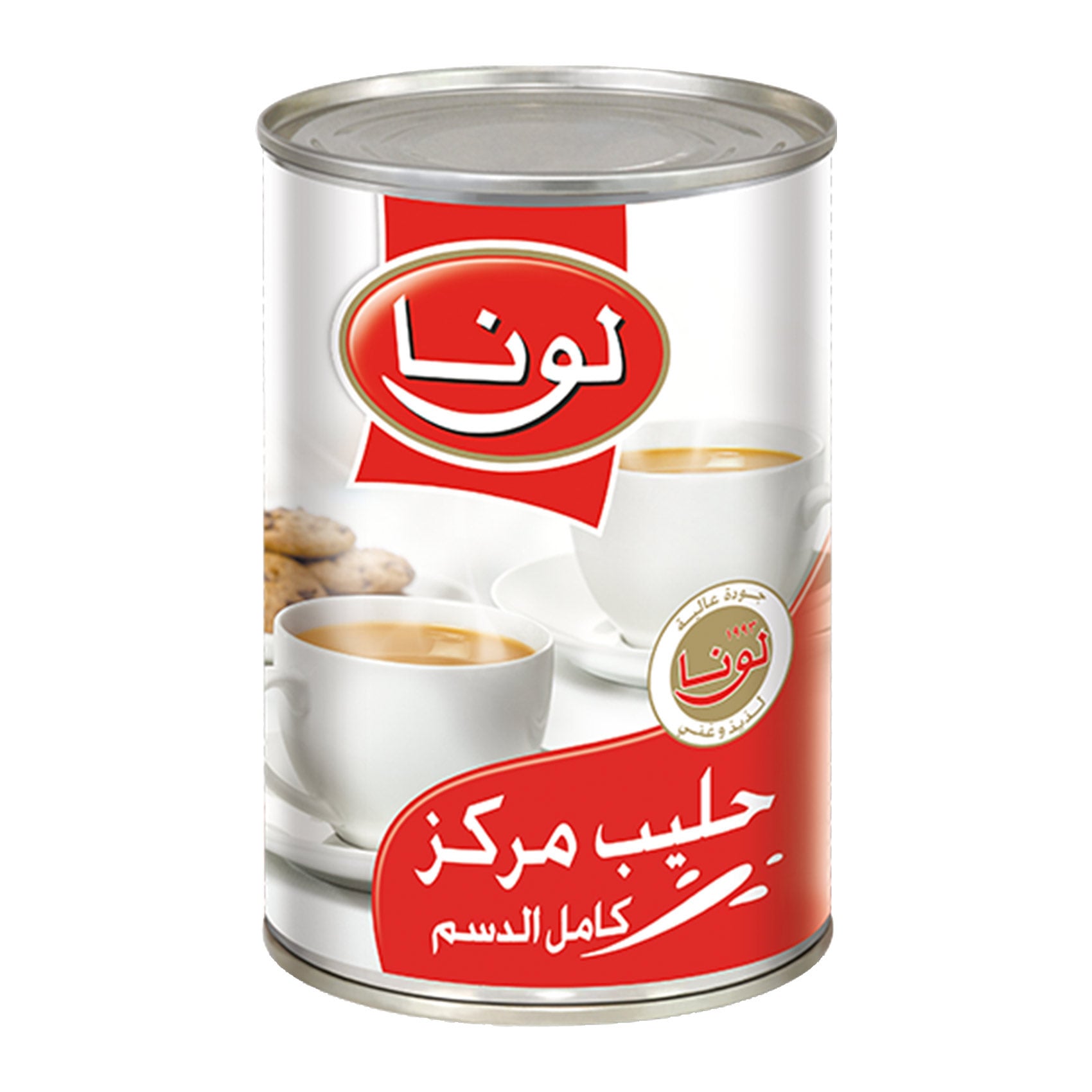 لونا حليب مبخر كامل الدسم 410 جرام