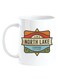 muGGyz Its All About The Process Printed Ceramic Mug White/Red/Blue 8x9.5x8centimeter