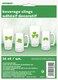 St. Pats Beverage Glass Clings 16 pcs