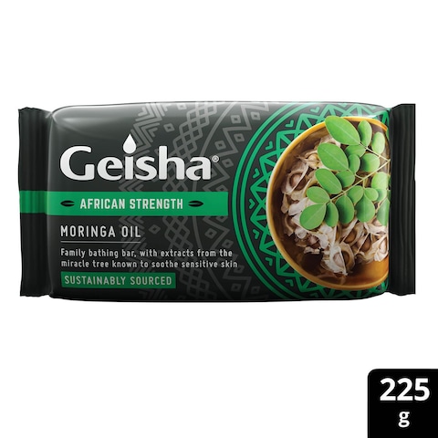 Geisha Moringa Oil Soap 225g