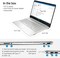 HP 15.6&quot; FHD 1080P IPS Display Laptop, 11th Gen Intel Quad-Core i5-1135G7(Up to 4.2GHz), 12GB RAM, 256GB PCIe SSD, Webcam, Bluetooth, Wi-Fi, HDMI, Windows 10 S, Silver