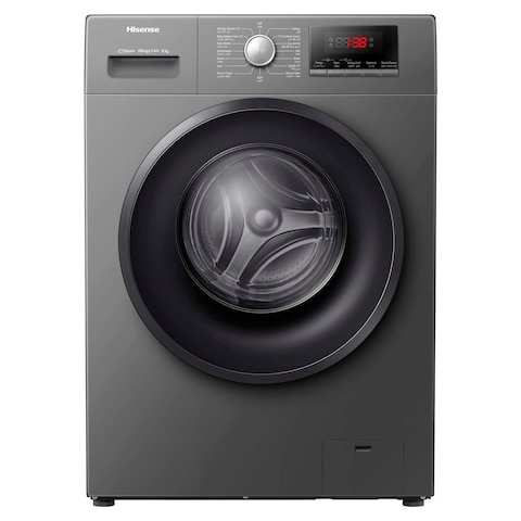 Hisense Front Loading Washing Machine 8kg WFPV8012EMT Grey