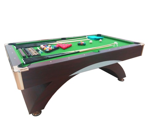 Simbashoppingmea - 8 FT Modern Billiard Table Green Full Optional &ndash; Leonida