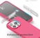 elago Liquid Silicone for iPhone 15 PRO case cover Full Body Protection, Shockproof, Slim, Anti-Scratch Soft Microfiber Lining - Ice Red
