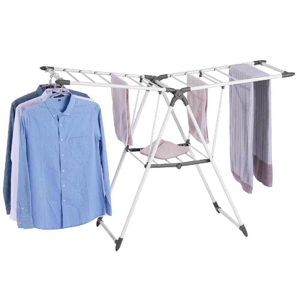 Buy Rabos Clothes Drying Rack, Gullwing Space-Saving Laundry Rack ...