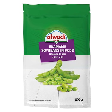Al Wadi Al Akhdar Frozen Edamame Soybeans In Pods 800GR