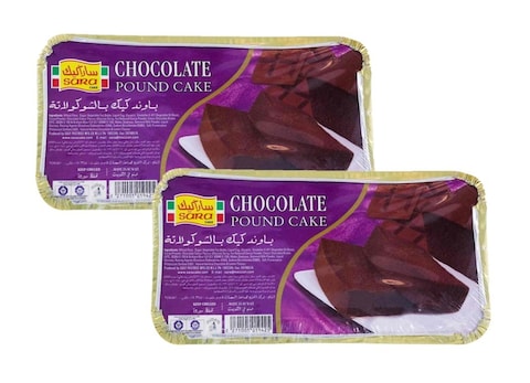 SARA CAKE CHOCOLATE POUND CAKE 390GX2