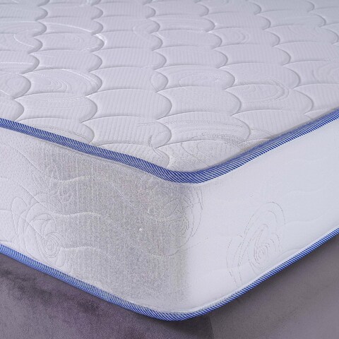 PAN Home Home Furnishings Bait Blue Turnable Bonnel Mattress 160x200 White