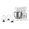 Black &amp; Decker Multifunction Stand Mixer MKM100-B5 White And Silver 1000W