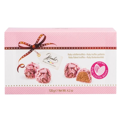 Hamlet Ruby Flak Truffles Choc 120G