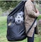 ULTIMAX Duffel Bag Heavy Duty Net Ball Shoulder Bag Basketball Volleyball Soccer Rug Ball Football Carrying Bag Tote Storage Sack with Drawstring for 10-15 Balls Waterproof Mesh Equipment