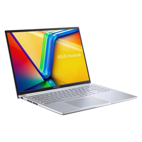 أسوس فيفو بوك 16 X1605ZA-MB007W لابتوب - انتل كور i7-1255U - 512 جيجابايت اس اس دي - 8 جيجابايت رام - 16 بوصة - معالج رسومي انتل يو اتش دي - ويندوز 11 - فضي