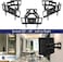 Caroski TV Wall Mount Bracket Supports 26 To 85 Inch Screen Swivel TV Wall Mount With Dual Articulating Arms