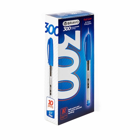 Bravo 300 Pen - Assorted Colors - 10 Pens