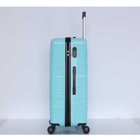 STARLIFE 3 Piece ABS Hard side Trolley Luggage Set Spinner Wheels with Number Lock