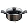 Tefal G6 Easy Cook N Clean Stew Pot With Lid Black 30cm