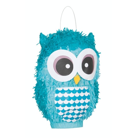 Owl 3D Pinata 16inx10inx10in 1pcs