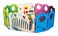 RBWTOYS  Kids Colorful Portable Play yard with Safety Lock and foldable.  RW-16332 60x200cm