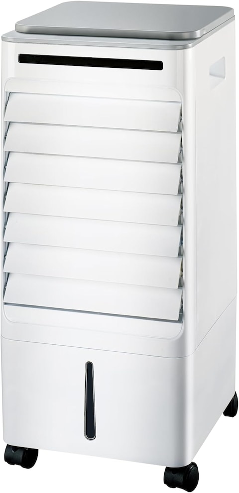 Nobel Air Cooler, 6L Water Tank, 3-Speed, Ionizer, Auto Swing, 7.5H Timer, Efficient Cooling, Purified Air, Swing Oscilations, Compact Design With Remote NAC30R White